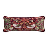 Morris & Co. Strawberry Thief cushion red, imported from the UK