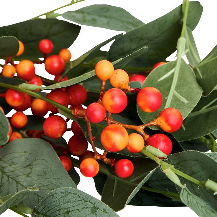 Argos Home artificial eucalyptus hypericum bouquet (British brand)