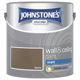 Johnstone's Wall Paint Mocha 2.5L - British product