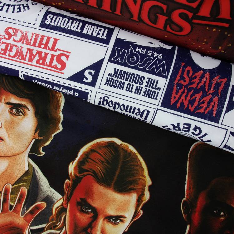 Stranger Things reversible duvet set single - British product