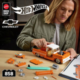 Hot Wheels Custom '62 Chevy Pickup building kit 858 pieces, UK version