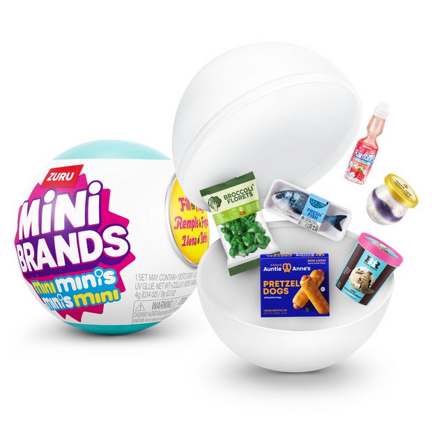 Zuru Mini Brands Fill the Fridge capsule 9.5cm - British product