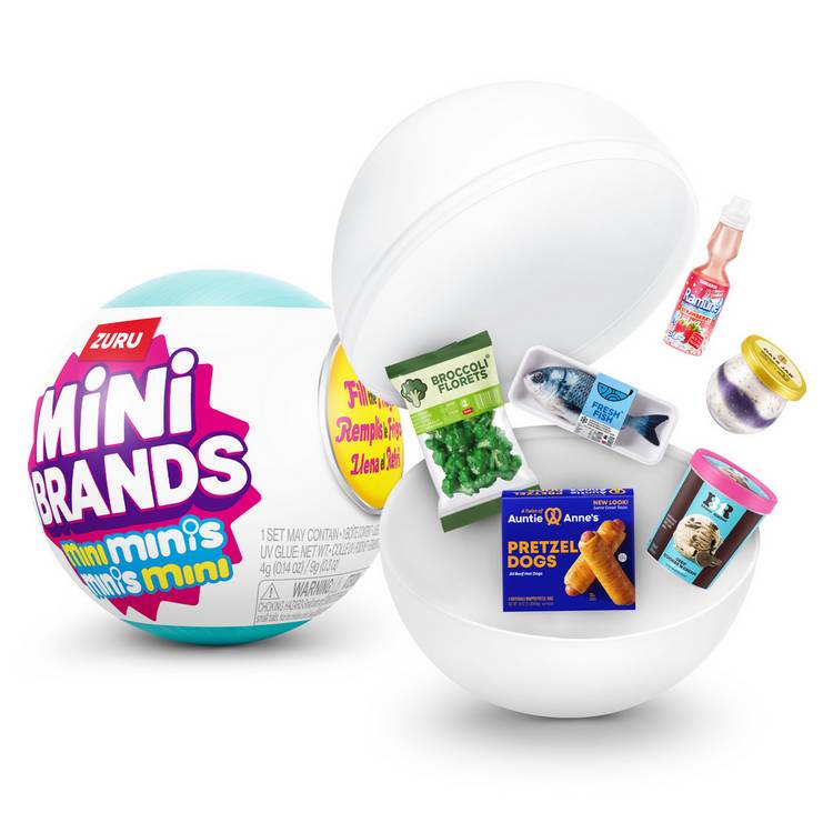 Zuru Mini Brands Fill the Fridge capsule 9.5cm - British product