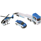 Teamsterz Police Heli Transporter, imported from the UK