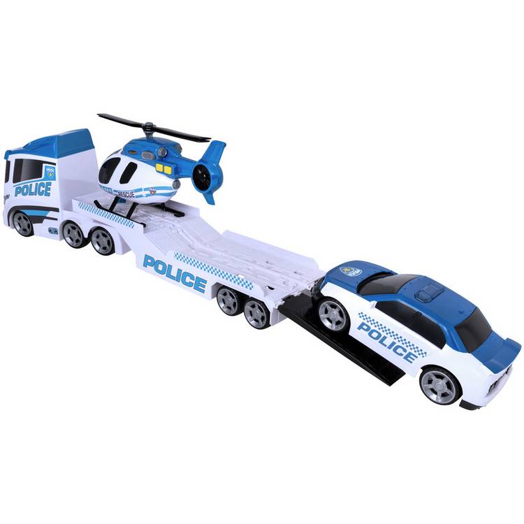 Teamsterz Police Heli Transporter, imported from the UK