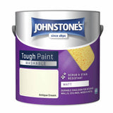 Argos Johnstone's Washable Matt Paint Antique Cream Emulsion Paint 2.5L- Buy online at McGrocer