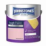Argos Johnstone's Washable Matt Paint Pink Starburst 2.5L- Buy online at McGrocer