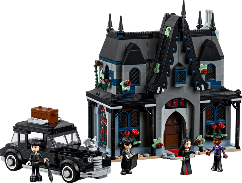 LEGO Wednesday Morticia's Cottage 1002 Piece set, imported from the UK
