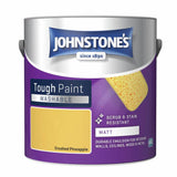Argos Johnstone's Washable Matt Paint - Crushed Pineapple - 2.5L- Buy online at McGrocer
