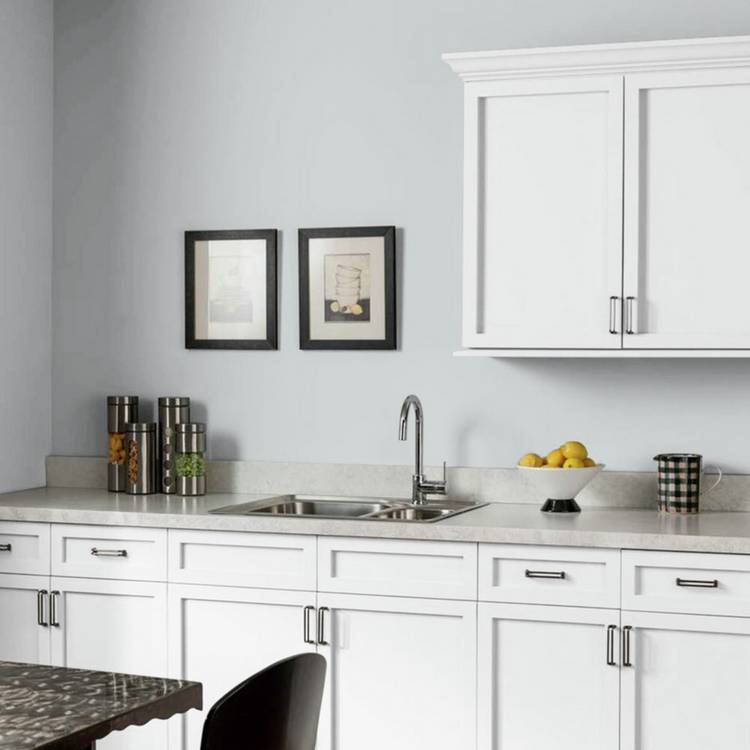 Johnstone's kitchen paint Frosted Silver 2.5L - British product