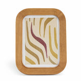 Habitat natural ribbed wooden picture frame 5x7, UK version