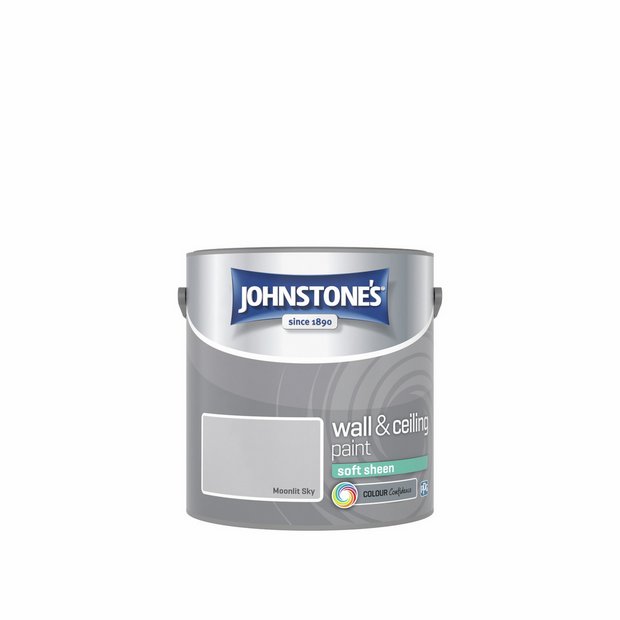 Johnstone's Soft Sheen Moonlit Sky paint 2.5L (British brand)