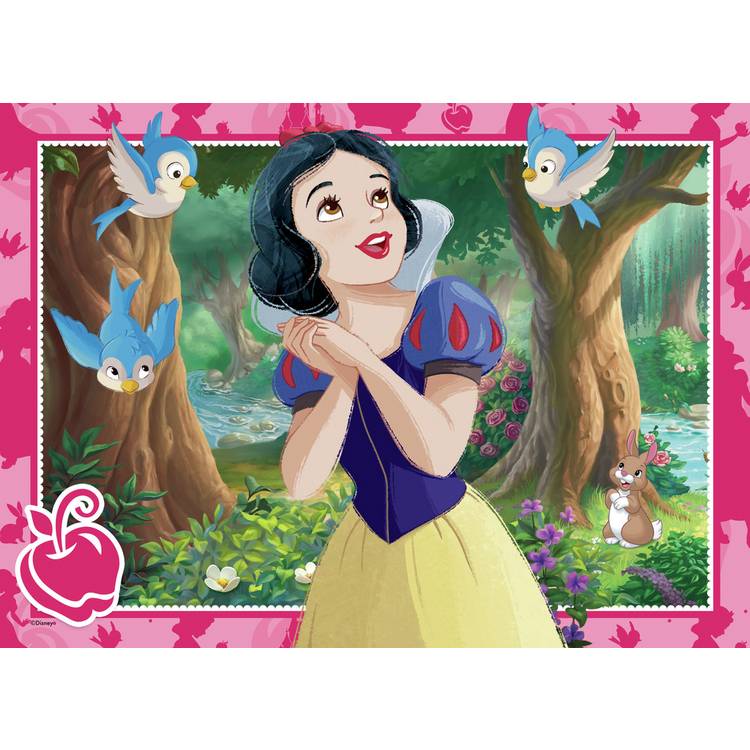 Disney Princess 4x100 puzzle set 400 pieces, imported from the UK