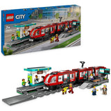 LEGO building toy set Downtown Tram and Station 811-piece (British brand)
