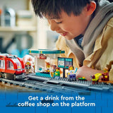 LEGO building toy set Downtown Tram and Station 811-piece (British brand)