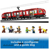 LEGO building toy set Downtown Tram and Station 811-piece (British brand)