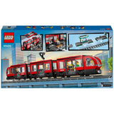 LEGO building toy set Downtown Tram and Station 811-piece (British brand)