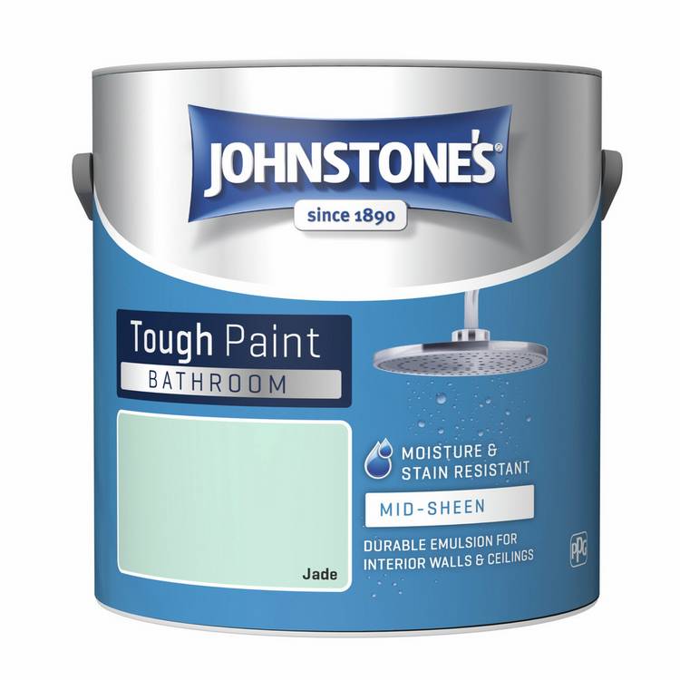 Johnstone's bathroom paint Jade 2.5L, imported from the UK