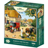 Kidicraft 1000 piece puzzle village bakery scene - British product