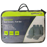 Sakura waterproof front and rear seat cover set, UK version
