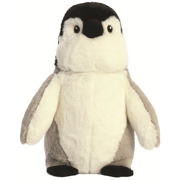 Aurora Eco Nation penguin soft toy 9.5 inch - British product