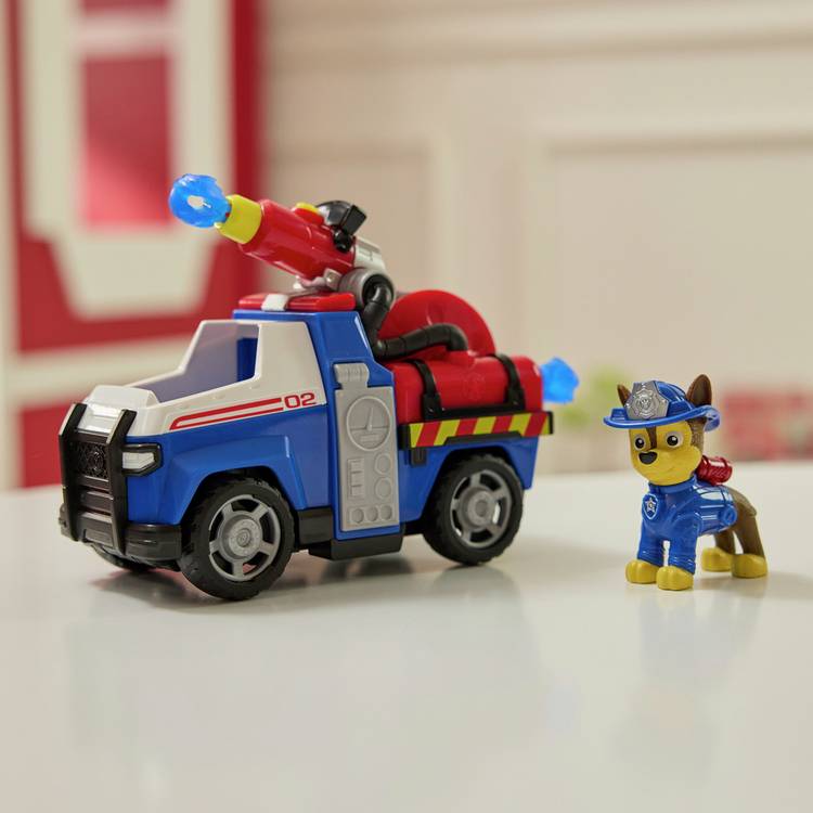 PAW Patrol Chase fire rescue vehicle 7 inch, UK version