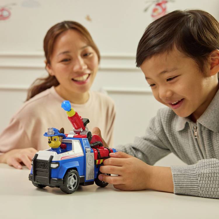 PAW Patrol Chase fire rescue vehicle 7 inch, UK version