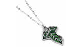Lord of the Rings leaf of Lorien pendant necklace 45cm, imported from the UK