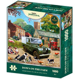 Kidicraft Nostalgia Down on the Farm puzzle 1000 pieces, UK version