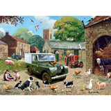 Kidicraft Nostalgia Down on the Farm puzzle 1000 pieces, UK version