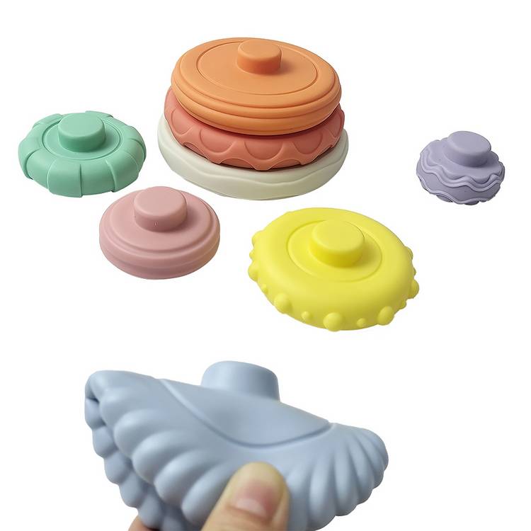 Chad Valley stacking rings 8-piece baby toy (British brand)