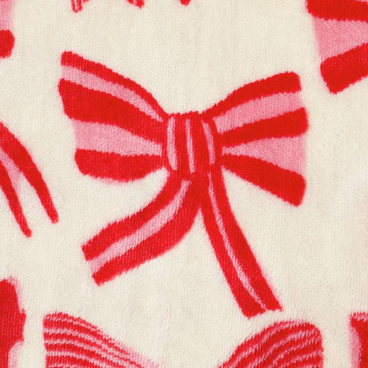 Argos Home Bows fleece kids duvet set single, UK version