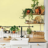 Johnstone's Kitchen Matt Paint in Lemon Daze 2.5L (British brand)