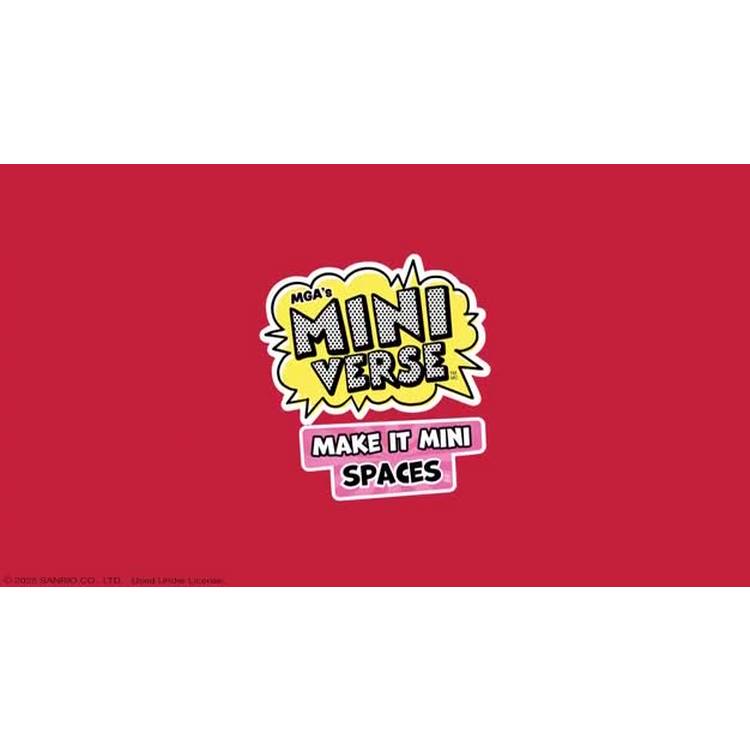 MGA Miniverse Sanrio playset with assorted characters - British product