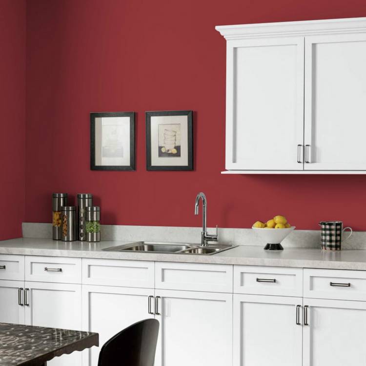 Johnstone's Kitchen Matt Paint Hot Cherry 2.5L, UK version
