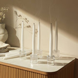 Argos Habitat Pack of 10 Unscented Tapered Candles - 23.5cm- Buy online at McGrocer