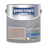 Johnstone's Matt Paint Coffee Cream 2.5L - British product