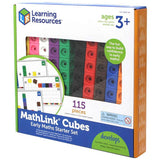 Learning Resources MathLink Cubes Activity Set for counting, imported from the UK