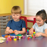 Learning Resources MathLink Cubes Activity Set for counting, imported from the UK