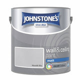 Johnstone's wall and ceiling matt paint Moonlit Sky 2.5L - British product