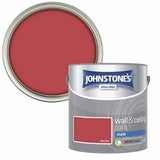 Argos Johnstone's Wall & Ceiling Matt Paint Rich Red 2.5L- Buy online at McGrocer