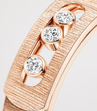 Messika Move Noa diamond and pink gold ring 0.10ct - British product