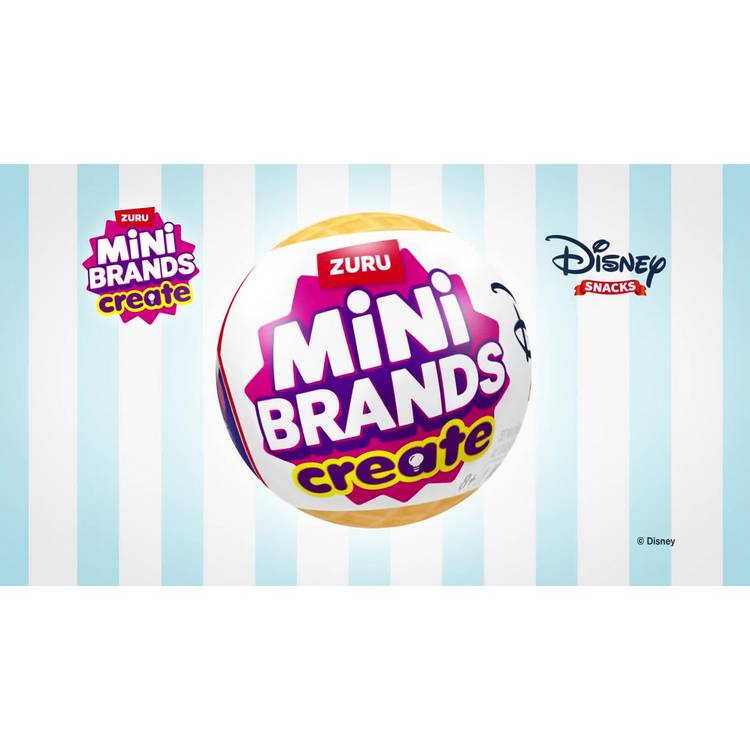 Zuru Mini Brands Disney snack capsule - British product