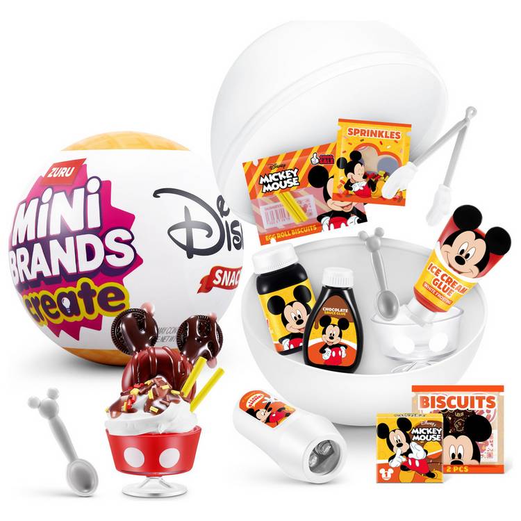 Zuru Mini Brands Disney snack capsule - British product