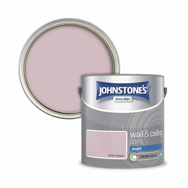 Johnstone's matt paint Ballet Slipper 2.5L, UK version