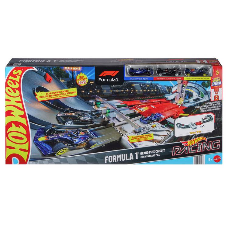 Hot Wheels Formula 1 Grand Prix trackset, UK version
