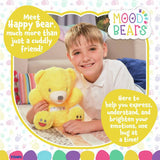 Mood Bears Large Happy Plush 24cm soft toy, imported from the UK