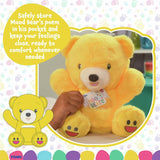 Mood Bears Large Happy Plush 24cm soft toy, imported from the UK