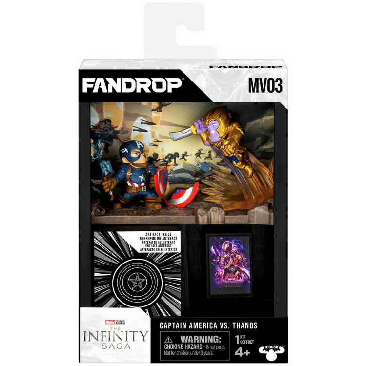 FANDROP Captain America vs Thanos diorama collectible - British product
