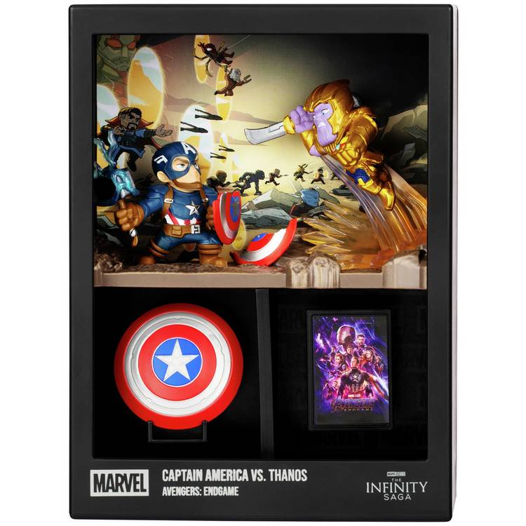 FANDROP Captain America vs Thanos diorama collectible - British product